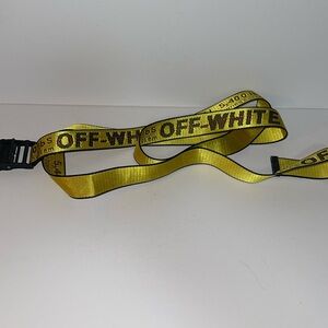 Off-White Virgil Abloh 2021 Industrial Waist Belt